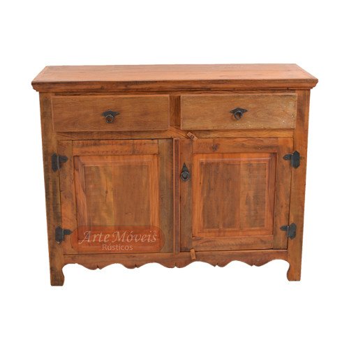 Buffet 1,20 x 0,45 "Rústico" em Peroba Rosa - 45858