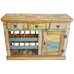 Balcão / Buffet Adega 1,15 x 0,35 Com Tinta 3 Gavetas e 1 Porta  - 4818