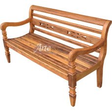 Banco de madeira "Bali" 1,60 x 0,65 3 Lugares em Peroba Rosa - 2370