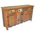 Buffet 1,60 x 0,40 Com Tinta em Peroba - 1585-2