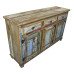 Buffet 1,50 x 0,40 Com Tinta em Peroba Rosa - 3301