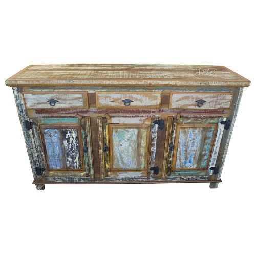 Buffet 1,50 x 0,40 Com Tinta em Peroba Rosa - 3301