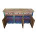 Buffet Com Tinta 1,50 x 0,40 Em Peroba Rosa - 4412-2