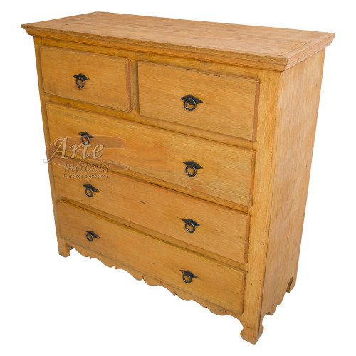 Comoda Plainada 1,00 x 1,00 5 Gavetas - 5284