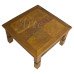 Mesa de Centro 0,65 x 0,65 Plainada em Peroba Rosa - 4966