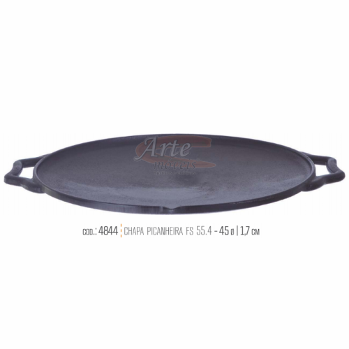 Chapa Picanheira 53 x 45 em Ferro Fundido - 4844