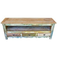 Rack Mineiro 1,50 x 0,40  Rústico com Tinta em Peroba Rosa - 1930