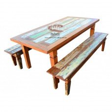 Mesa Retangular 2,00 x 1,00 com Tinta - 845