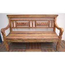 Banco Folha Madeira 3 lug - 2965
