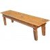 Banco s/ encosto rustico 1,70 x 0,40-4357