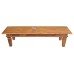 Banco s/ encosto rustico 1,70 x 0,40-4357