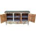 Buffet 1,55 entalhado 3 portas e 3 gavetas inferiores - 3223